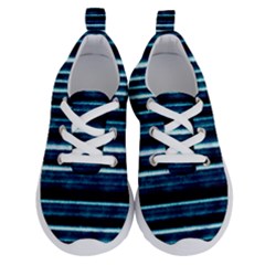 Bandes Peinture Bleu Profond Running Shoes by kcreatif