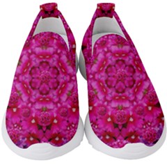 Flower Suprise To Love And Enjoy Kids  Slip On Sneakers by pepitasart