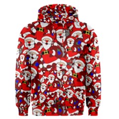 Nicholas Santa Christmas Pattern Men s Pullover Hoodie by Wegoenart