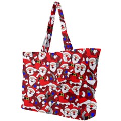 Nicholas Santa Christmas Pattern Simple Shoulder Bag by Wegoenart