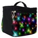 Star Colorful Christmas Abstract Make Up Travel Bag (Small) View1