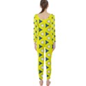 Pattern Yellow Pattern Texture Seamless Modern Colorful Repeat Long Sleeve Catsuit View2