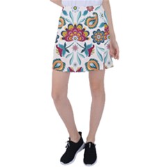 Baatik Print  Tennis Skirt by designsbymallika