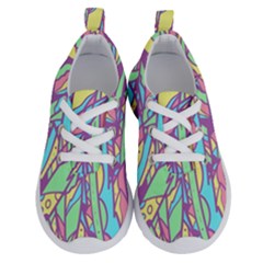 Feathers Pattern Running Shoes