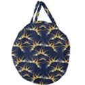 Pearl Pattern Floral Design Art Digital Seamless Giant Round Zipper Tote View2