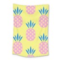 Summer Pineapple Seamless Pattern Small Tapestry View1