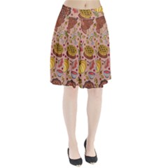 Thanksgiving Pattern Pleated Skirt by Sobalvarro