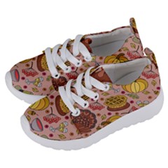 Thanksgiving Pattern Kids  Lightweight Sports Shoes by Sobalvarro