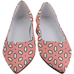 Pink Background Texture Women s Block Heels  by Mariart