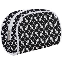 Abstract Background Arrow Makeup Case (large)