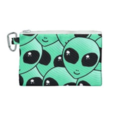 Alien Canvas Cosmetic Bag (medium)