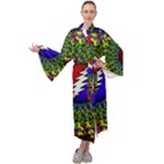 Grateful Dead Maxi Velour Kimono