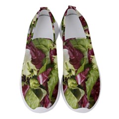 Salad Lettuce Vegetable Women s Slip On Sneakers