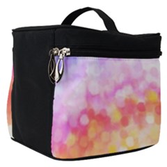 Rainbow Pontilism Background Make Up Travel Bag (small)
