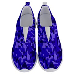 Army Blue No Lace Lightweight Shoes by myuique