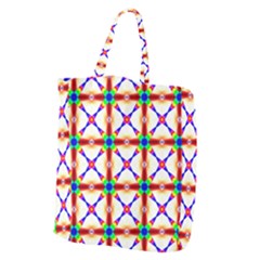Rainbow Pattern Giant Grocery Tote by Mariart