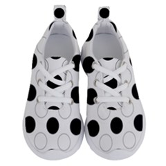 Background Dot Pattern Running Shoes