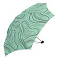 GREEN LINES PATTERN Mini Folding Umbrellas View2