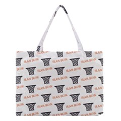 Slam Dunk Baskelball Baskets Medium Tote Bag by mccallacoulturesports