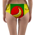 Banana Republic Flags Yellow Red Reversible Mid-Waist Bikini Bottoms View4