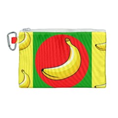 Banana Republic Flags Yellow Red Canvas Cosmetic Bag (large)