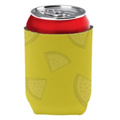 Yellow Pineapple Background Can Holder