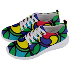 Colors Patterns Scales Geometry Men s Lightweight Sports Shoes by HermanTelo
