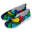 Colors Patterns Scales Geometry No Lace Lightweight Shoes View2
