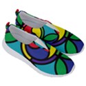 Colors Patterns Scales Geometry No Lace Lightweight Shoes View3