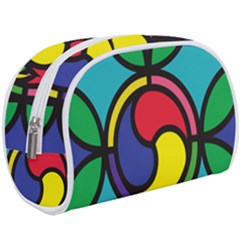 Colors Patterns Scales Geometry Makeup Case (large)