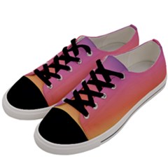Rainbow Shades Men s Low Top Canvas Sneakers by designsbymallika
