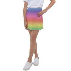 Rainbow Shades Kids  Tennis Skirt by designsbymallika