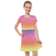 Rainbow Shades Kids  Cross Web Dress by designsbymallika