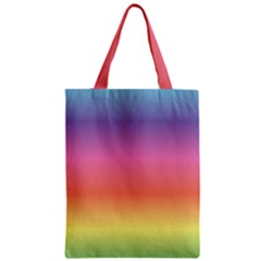 Rainbow Shades Zipper Classic Tote Bag by designsbymallika