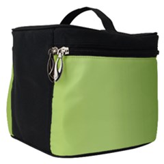 Green Orange Shades Make Up Travel Bag (small) by designsbymallika