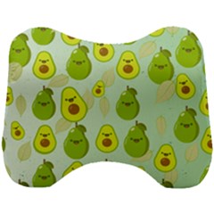 Avocado Love Head Support Cushion by designsbymallika