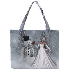 The Wonderful Winter Time Mini Tote Bag by FantasyWorld7
