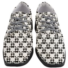 Pattern Bébé Panda Women Heeled Oxford Shoes by kcreatif