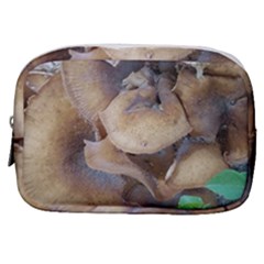 Close Up Mushroom Abstract Make Up Pouch (small) by Fractalsandkaleidoscopes
