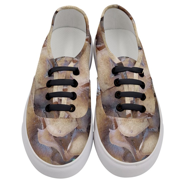 Close Up Mushroom Abstract Women s Classic Low Top Sneakers