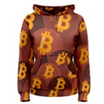 Cryptocurrency Bitcoin Digital Women s Pullover Hoodie