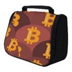 Cryptocurrency Bitcoin Digital Full Print Travel Pouch (Small)