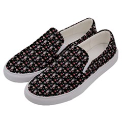 Chrix Pat Black Men s Canvas Slip Ons by snowwhitegirl