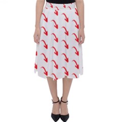 Create Your Own Custom Online Full Print Blank Template Classic Midi Skirt by startdesign