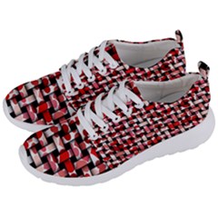 Background Red Summary Men s Lightweight Sports Shoes