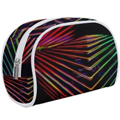 Abstract Neon Background Light Makeup Case (large)