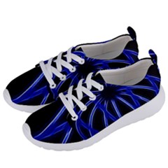 Light Effect Blue Bright Design Women s Lightweight Sports Shoes by HermanTelo