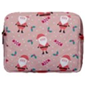 Cute Christmas Santa Seamless Pattern Make Up Pouch (Large) View1