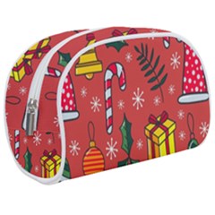 Colorful Funny Christmas Pattern Makeup Case (medium)