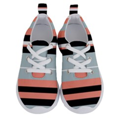 Bandes Orange/bleu/noir Running Shoes by kcreatif